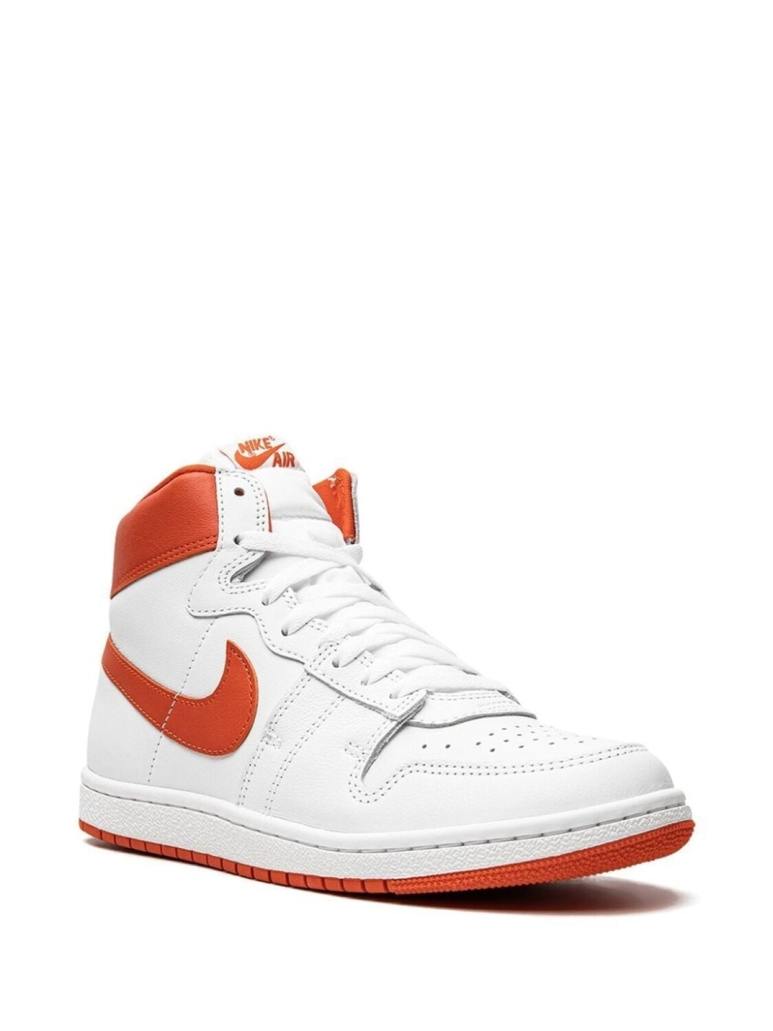 Кроссовки Air Ship Team Orange Jordan, белый — фото 2
