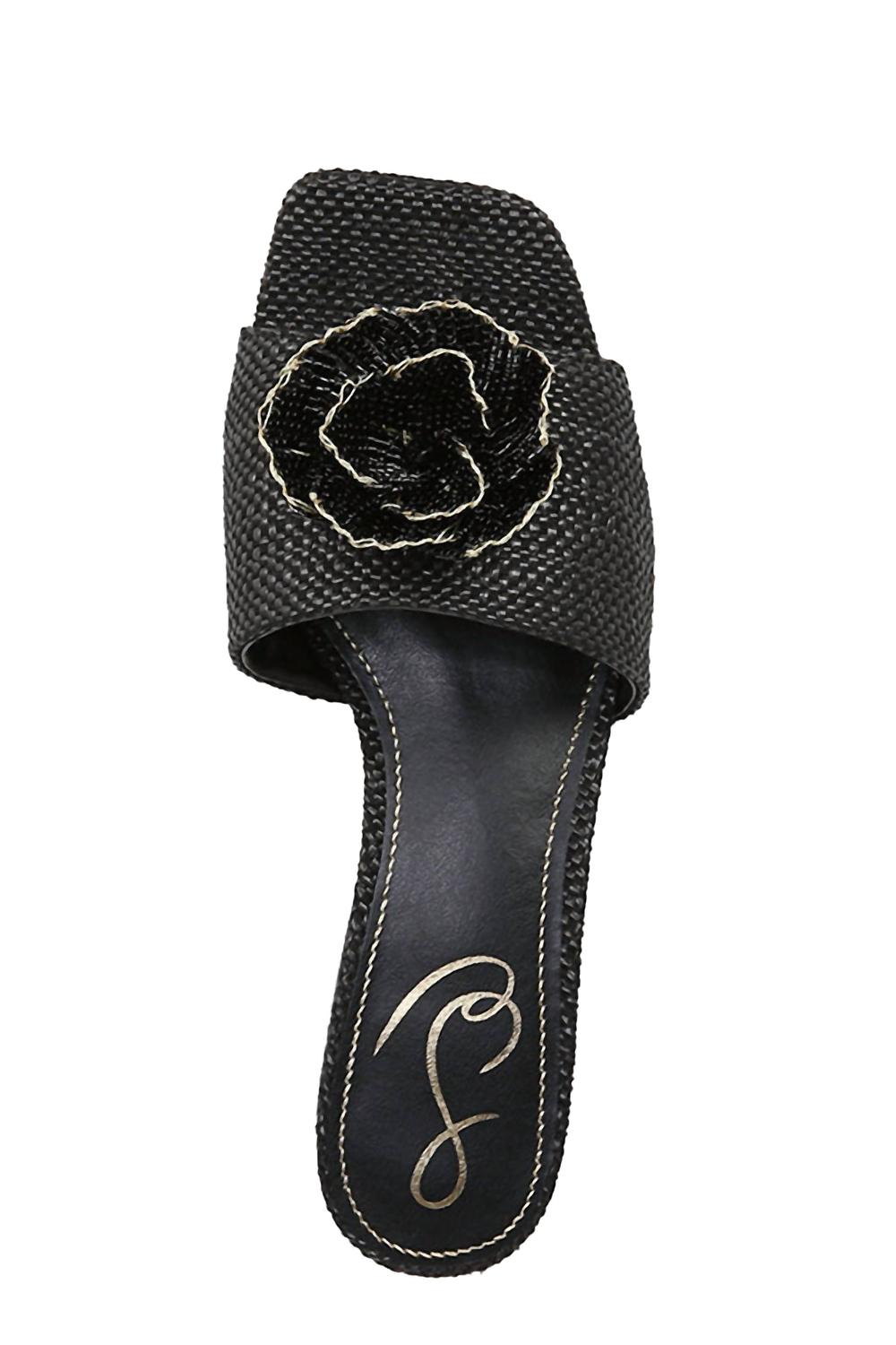Женские сандалии Winsley на квадратном каблуке в черном цвете Sam Edelman — фото 4