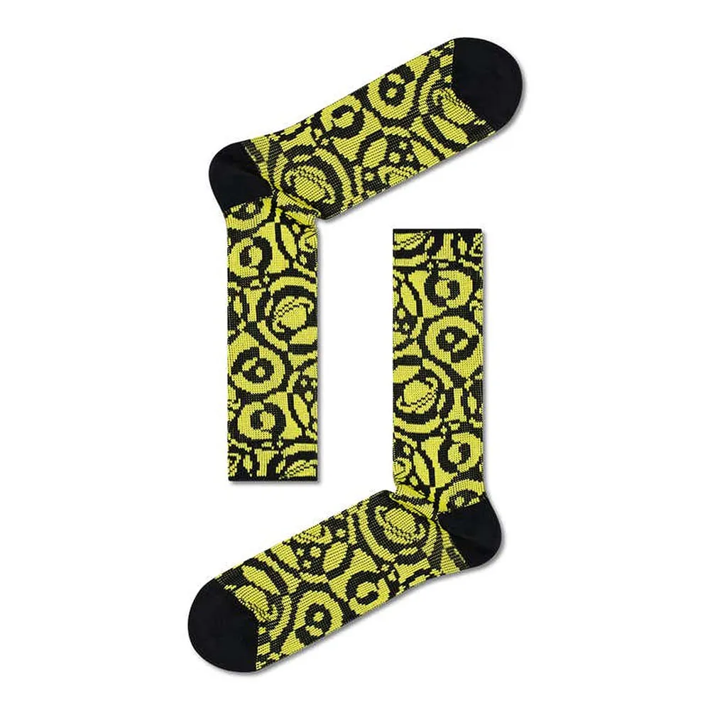 

Носки Happy Dressed Kai Yellow and Black long, зеленый