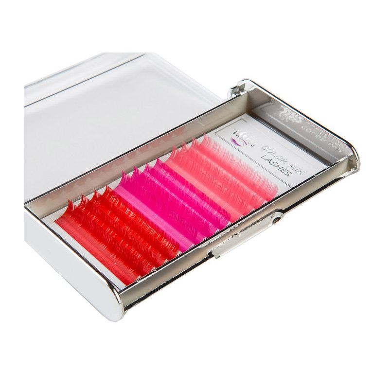 

Ресницы Color Mix - Sunset, 0.10, D Looksus Lashes