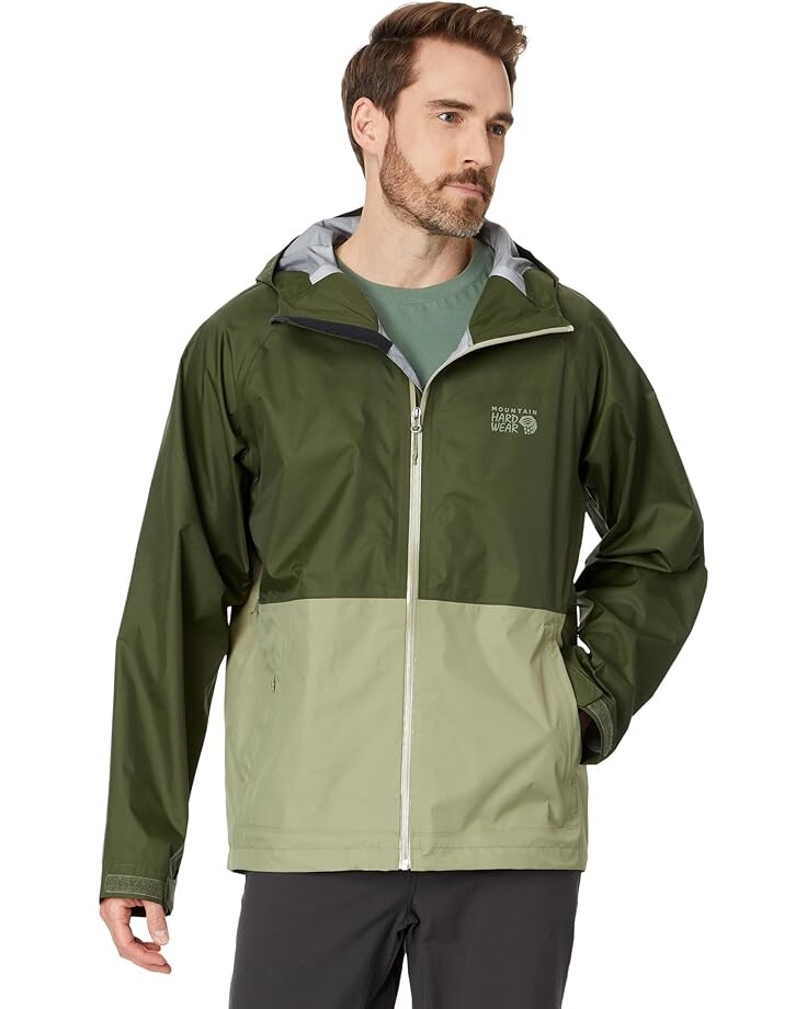 

Куртка Mountain Hardwear Threshold Jacket, цвет Mantis Green/Surplus Green