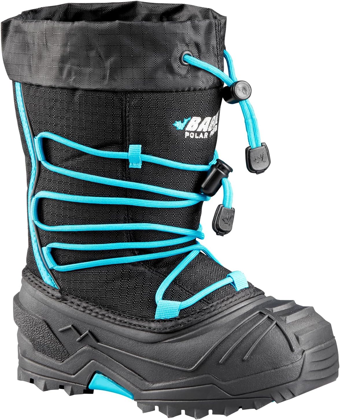 

Детские зимние сапоги Baffin Junior YOUNG SNOGOOSE с утеплителем, водонепроницаемые, гибкие, с многослойной конструкцией и высоким голенищем, с подошвой из полярной резины, черный/синий