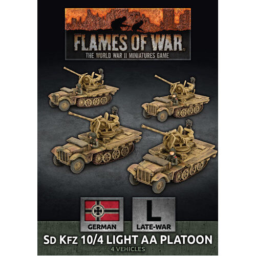 

Фигурки Flames Of War: Sdkfz 10/4 Light Aa Platoon (X4 Plastic)