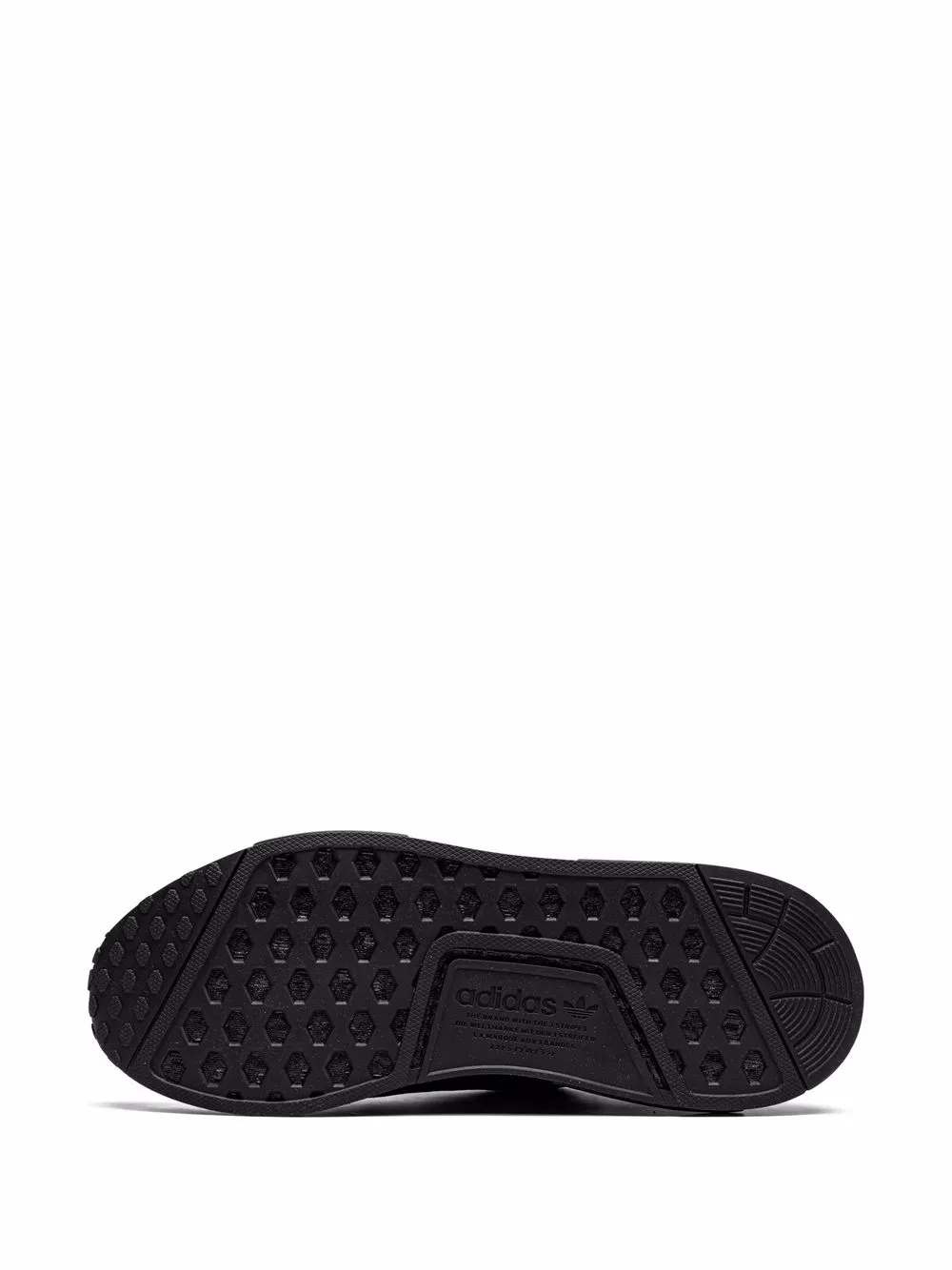 Кроссовки NMD_R1 Primeblue Adidas, черный — фото 4