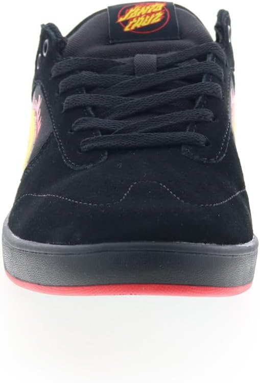 Мужские кеды Etnies Windrow Vulc X Santa Cruz низкие для скейтбординга, черный/красный — фото 3