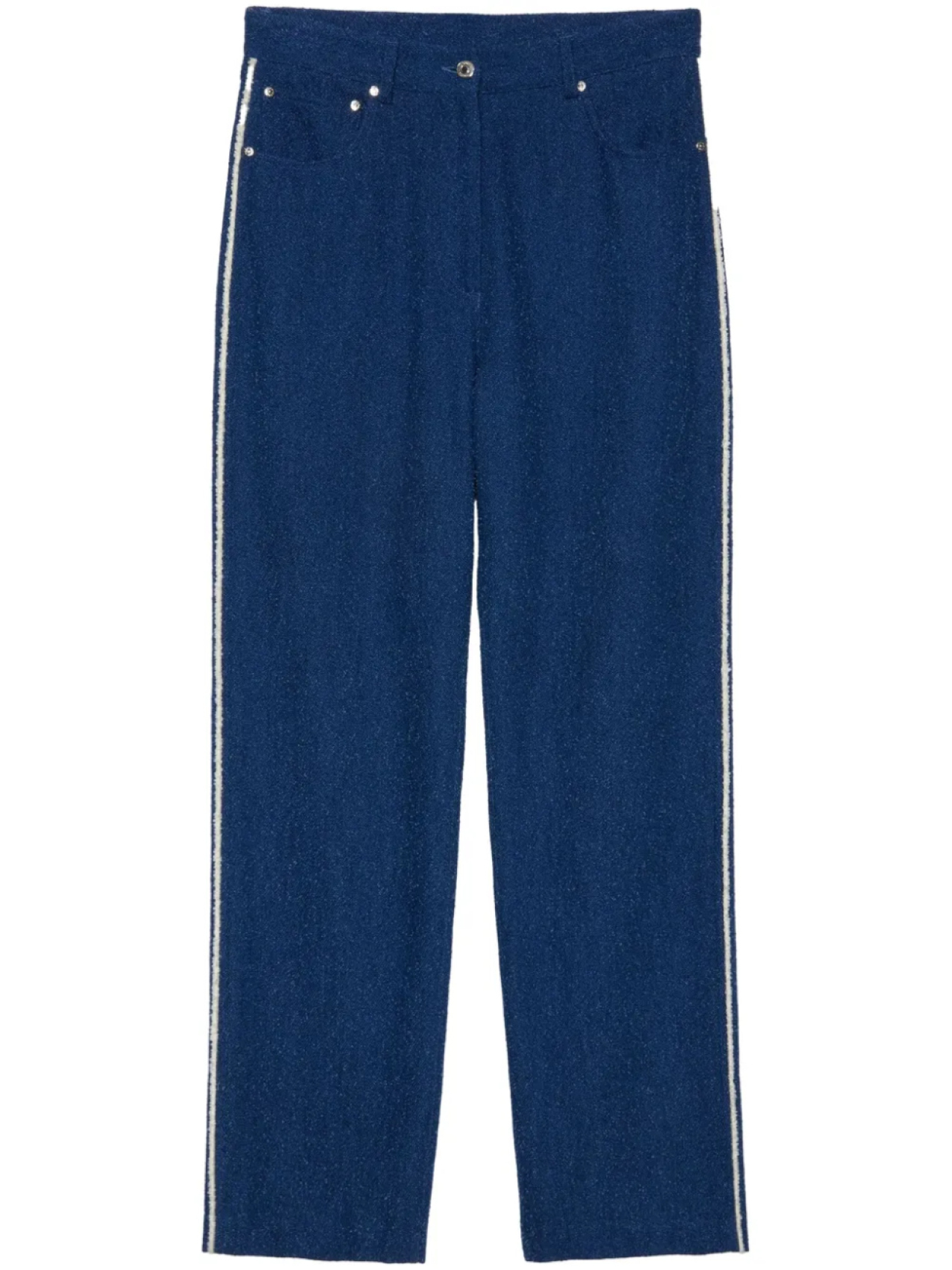 

MSGM брюки из ткани букле, синий