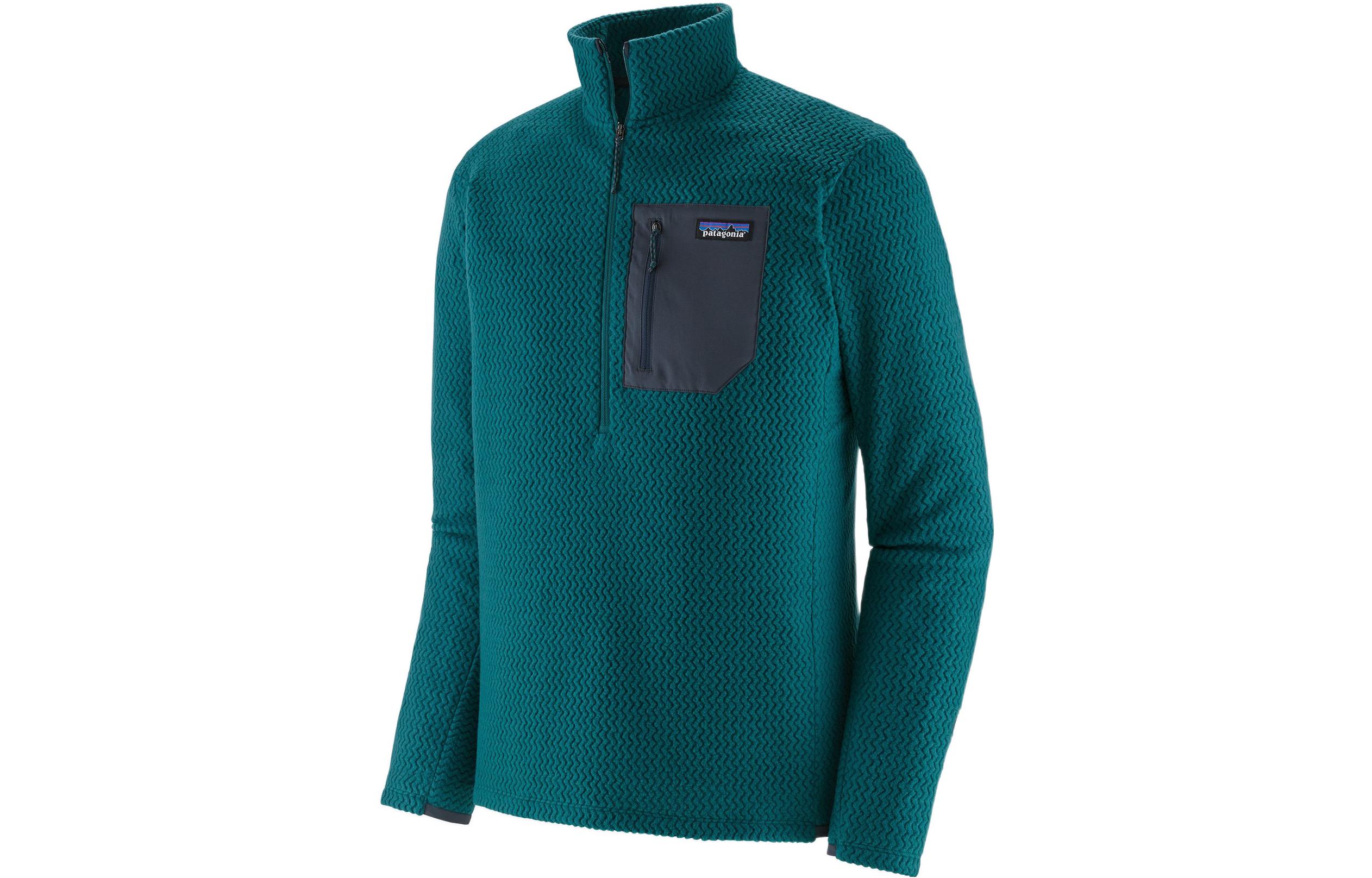 Мужская флисовая одежда Patagonia, Obsidian Plum Color/Obpl — фото 3