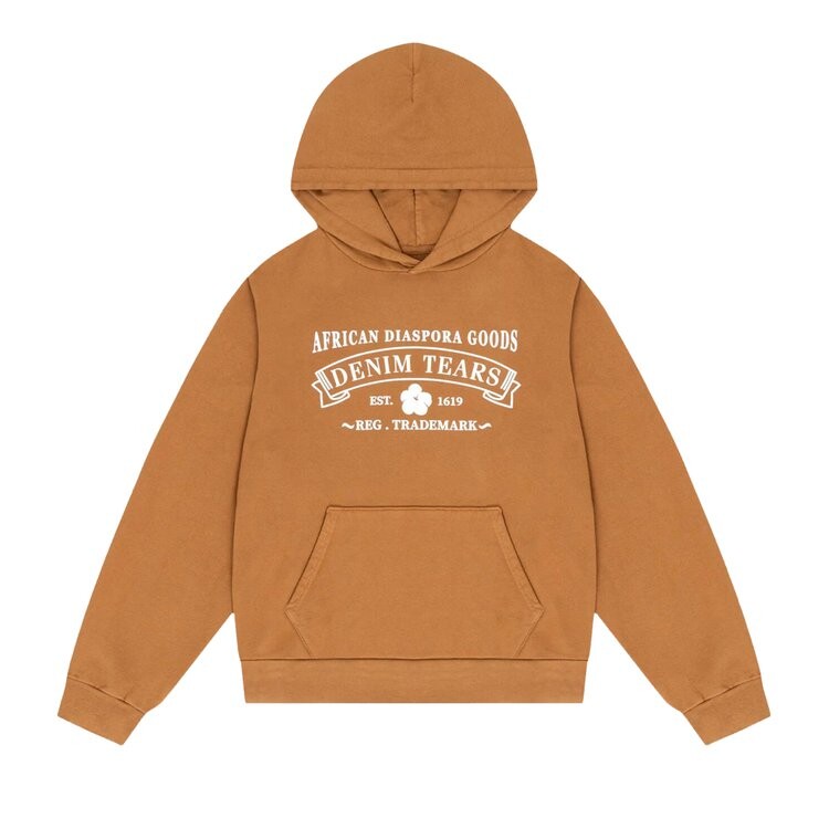 

Худи Denim Tears ADG Hoodie, коричневый