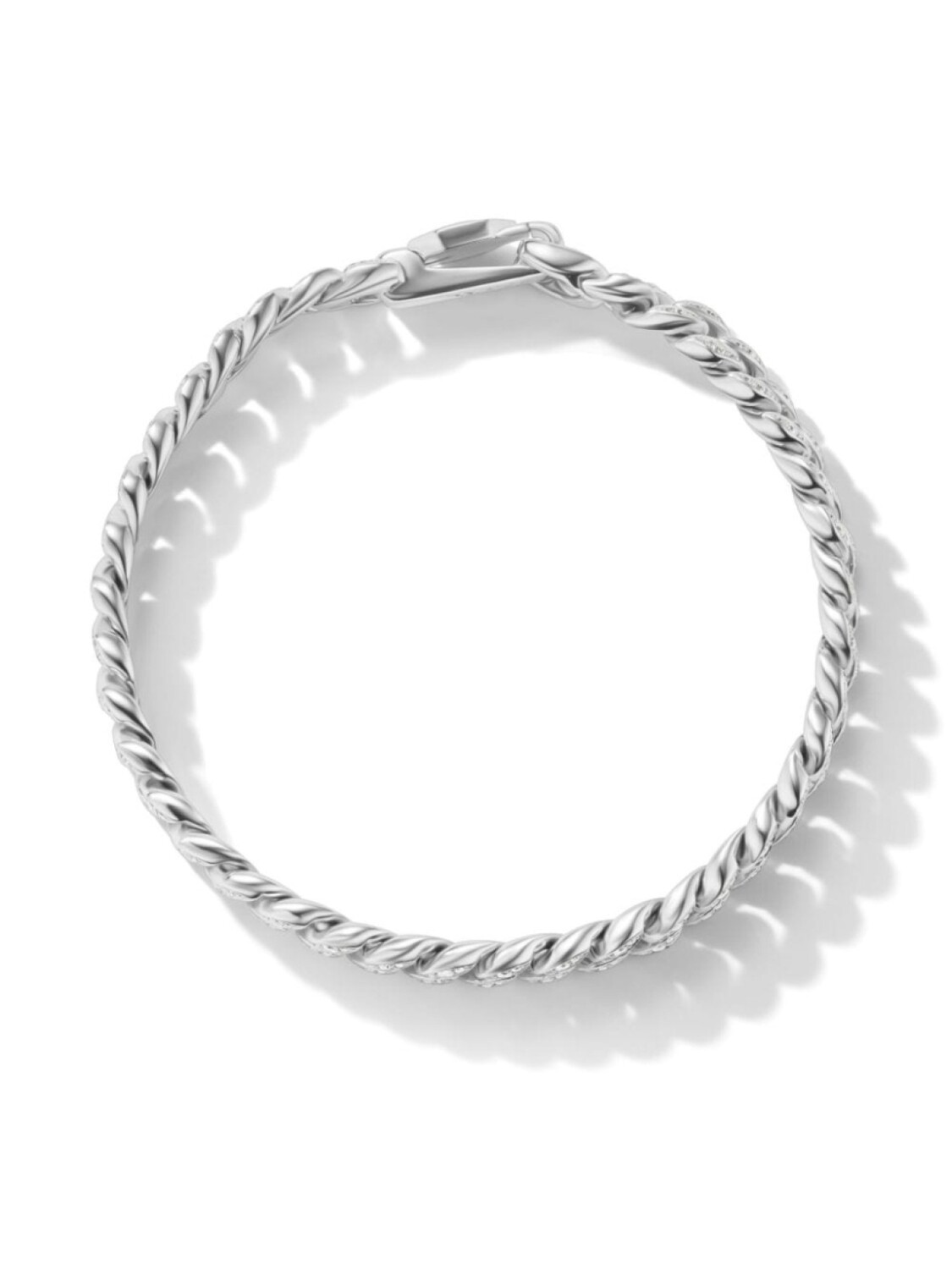 

Серебряный цепочный браслет David Yurman