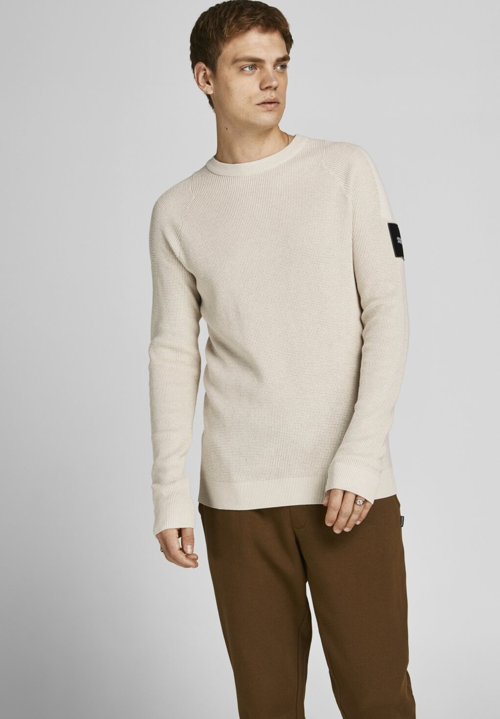 

Джемпер JWHCLASSIC SPRING CREW NECK Jack & Jones, крем