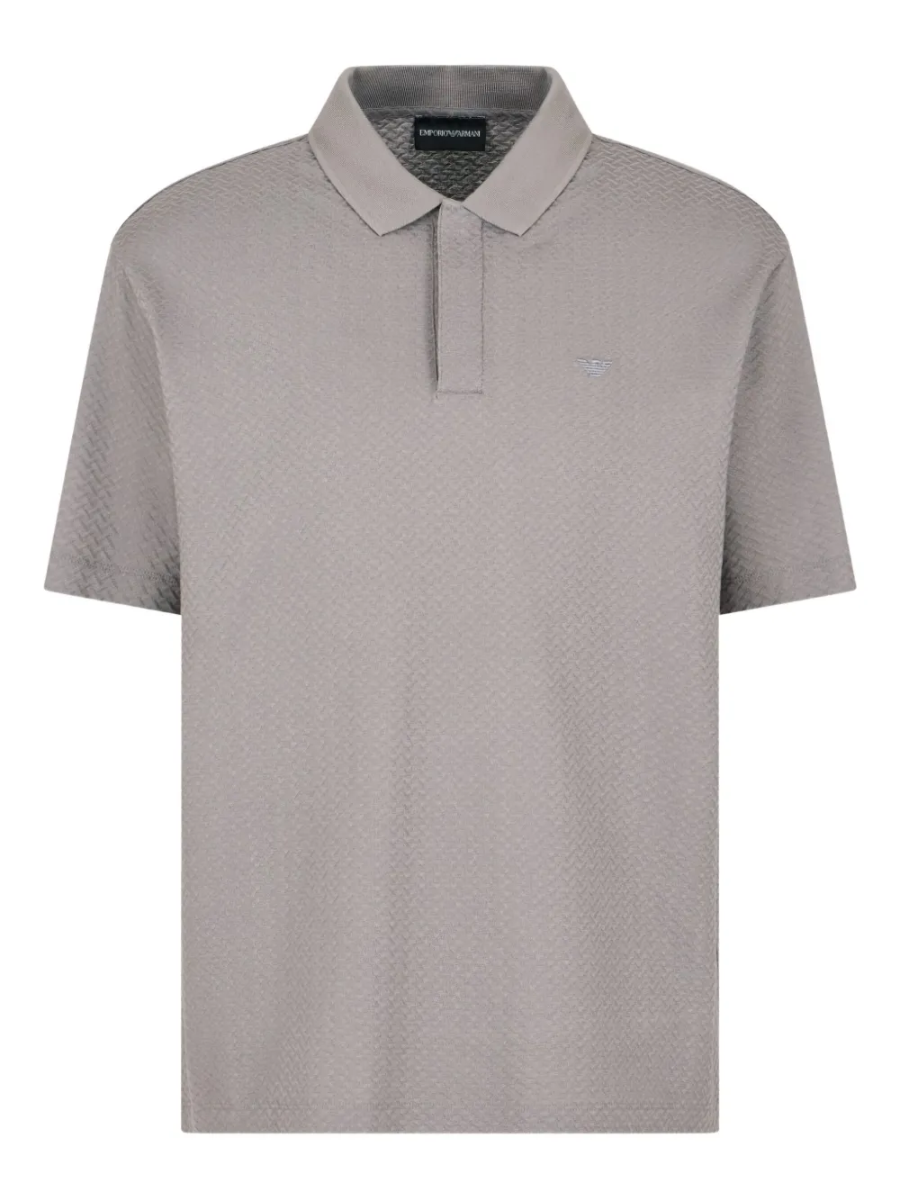 

Поло с короткими рукавами EMPORIO ARMANI, серый