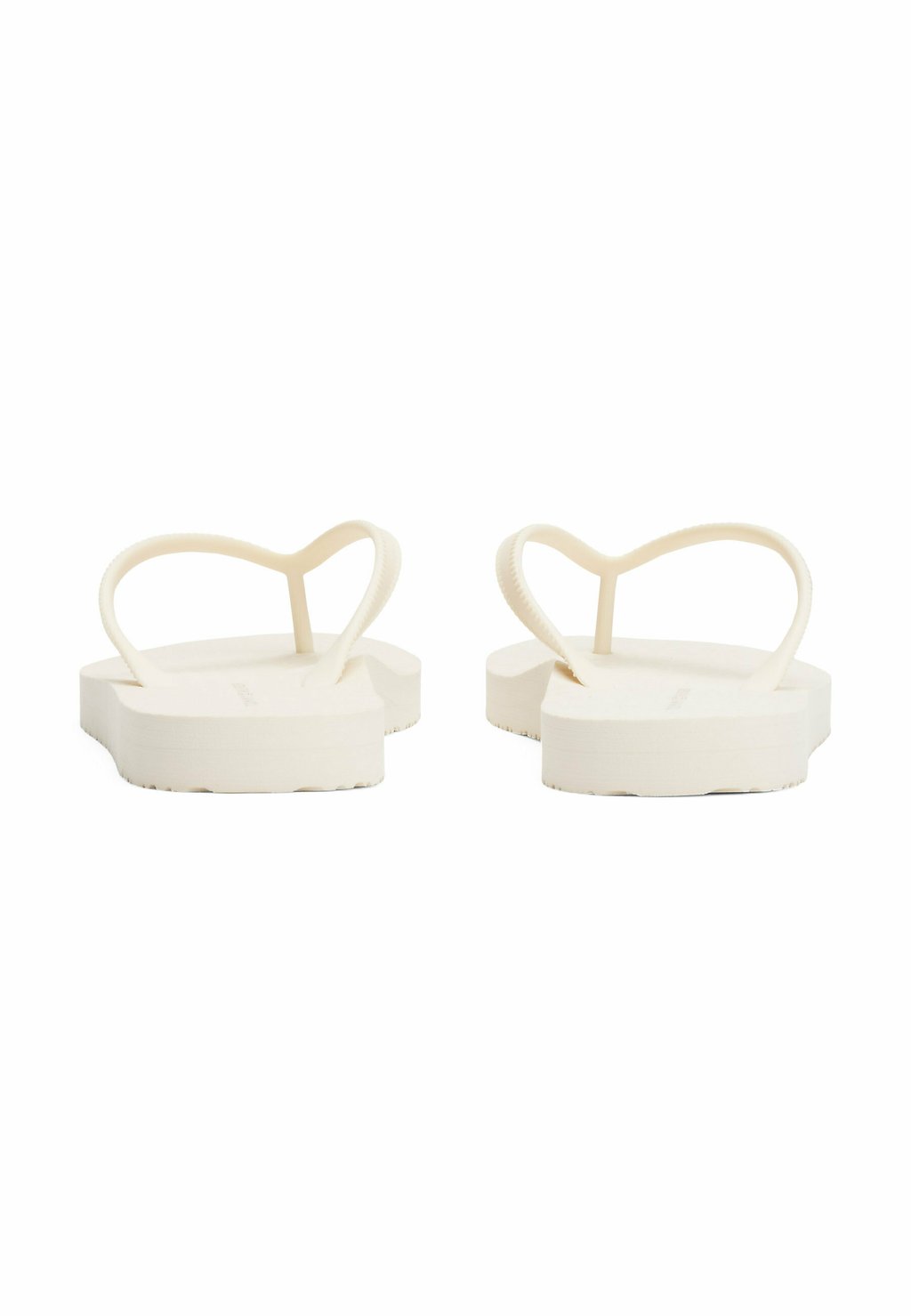 Сандалии с Т-образной застежкой TEXTURED LOGO FLIP-FLOPS - Pool shoes Tommy Hilfiger, белый — фото 3