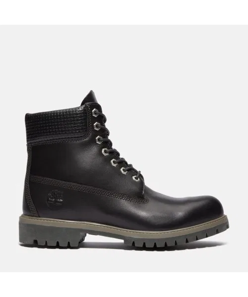 Ботинки Premium 6-Inch Waterproof Timberland с утеплителем 400 г, чёрные — фото 4