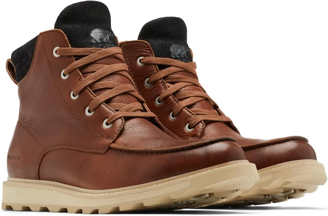Водонепроницаемые ботильоны Sorel Madson для мужчин с двумя мокасинами, Gaucho Tan Oatmeal