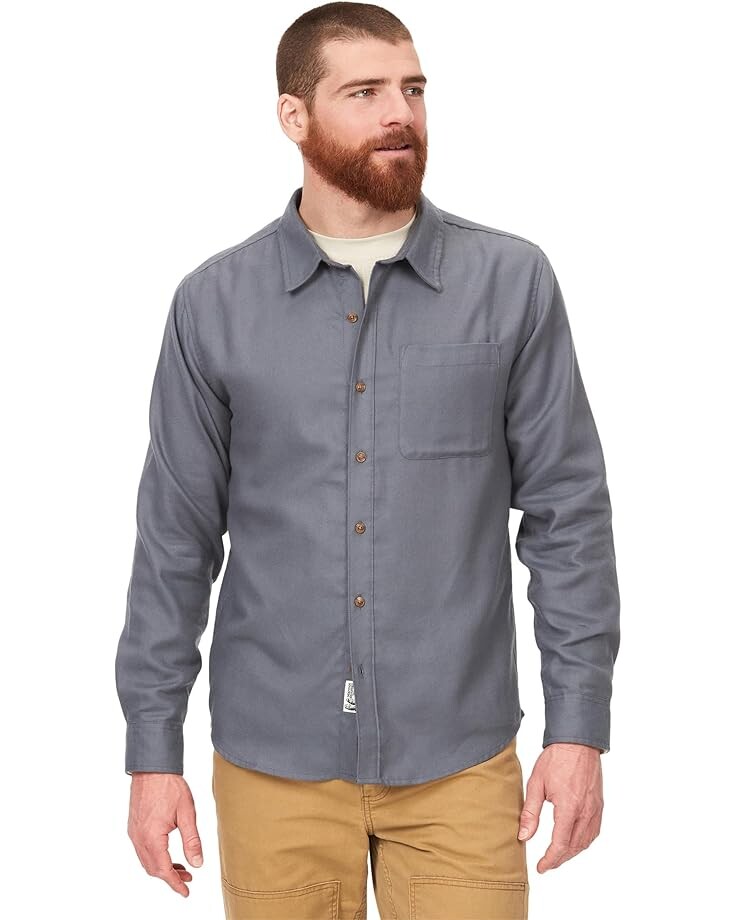 

Лонгслив Marmot Fairfax Lightweight Flannel Long Sleeve, цвет Steel Onyx