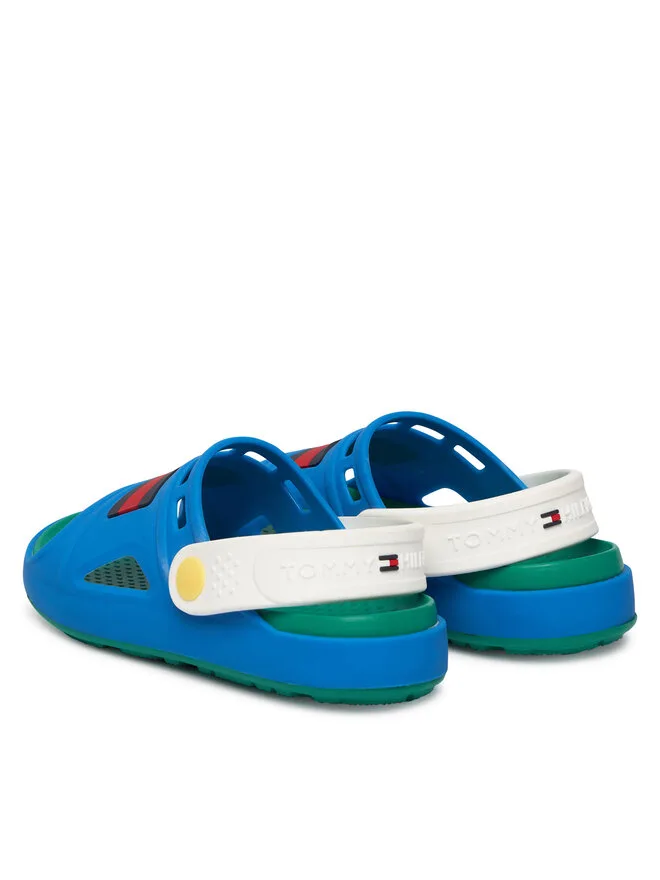 Tommy Hilfiger Сандалии T3XF-34401-0083 S синие — фото 3