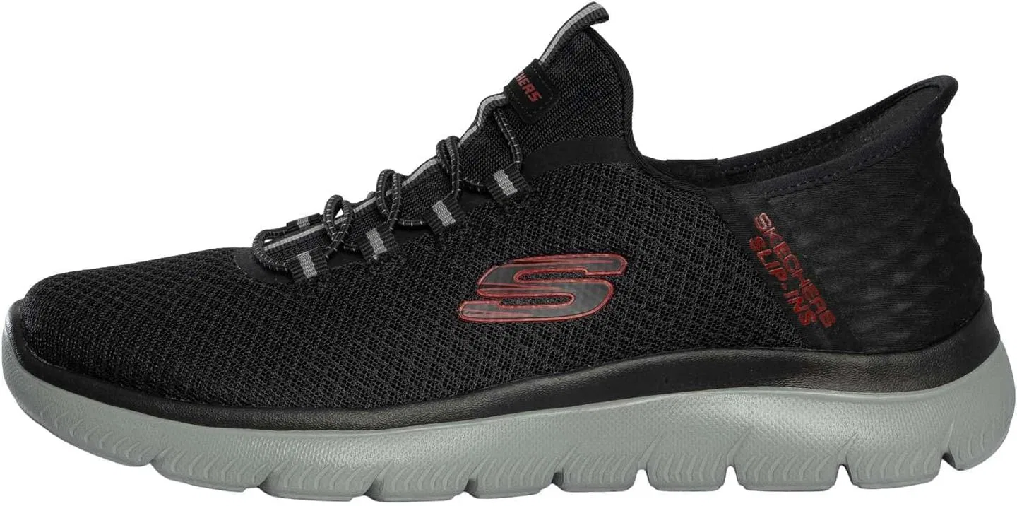 Слипоны Skechers Summits High Range Schwarz BKRD Größe EU, Black — фото 2