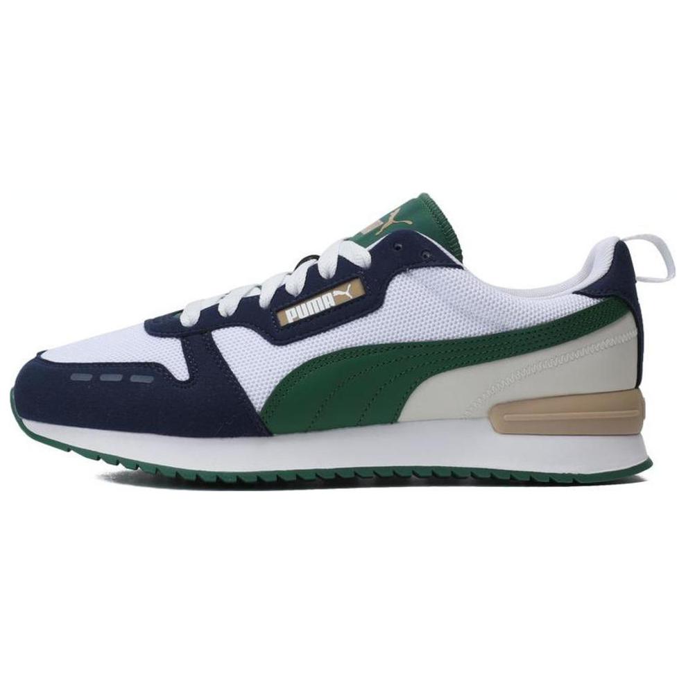 

Кроссовки Puma R78 Lifestyle Shoes Unisex Low-top Blue/White/Green, зеленый