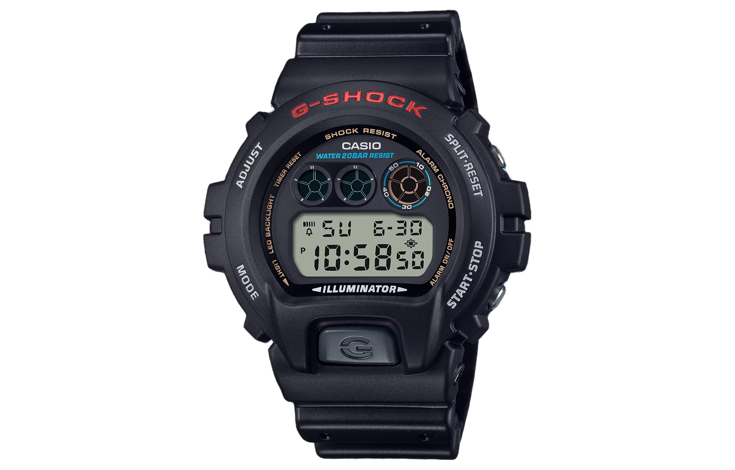 

CASIO Часы Unisex G-SQUAD Series Gray Watch DW-6900U-1JF, Gray Dial