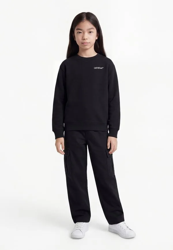 Футболка с круглым вырезом и рисунком в виде каракулей Off-White, Black