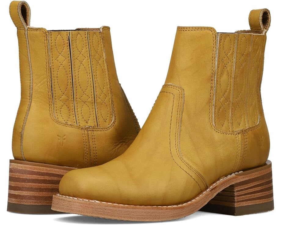 Ботинки Frye Campus Chelsea, цвет Banana