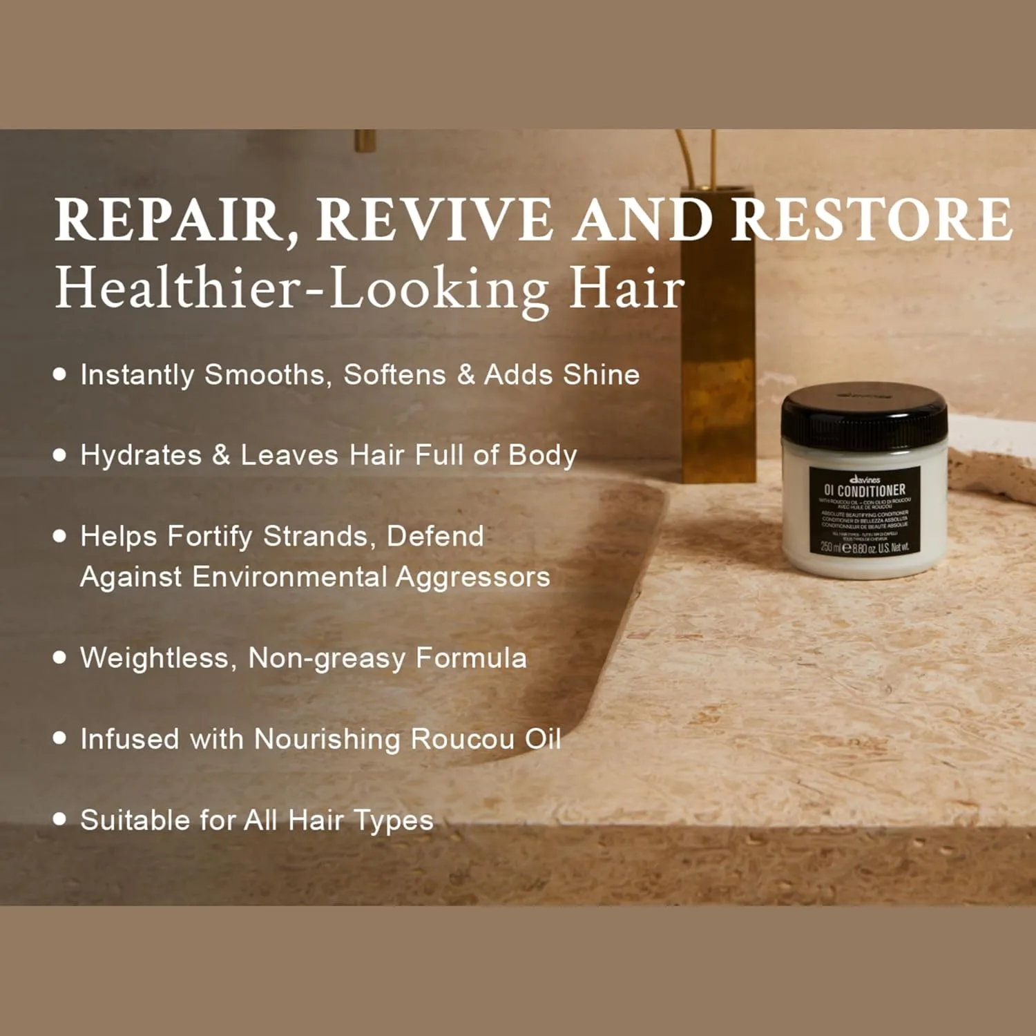 Шампунь-скраб Davines Naturaltech DETOXIFYING с кондиционером OI, 8,45 и 8,8 унций. — фото 3