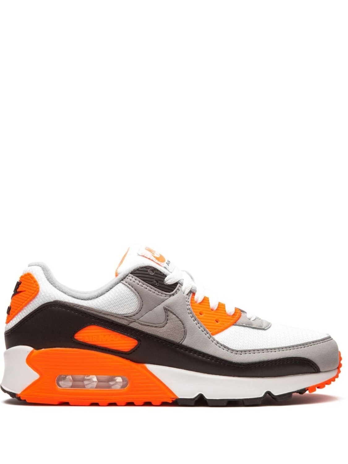 

Кроссовки Nike Air Max 90, белый/серый/черный/оранжевый