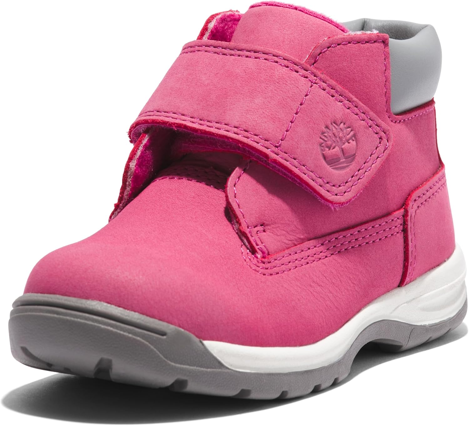 

Детские ботинки Timberland Timber Tykes Mid на липучке, розовый
