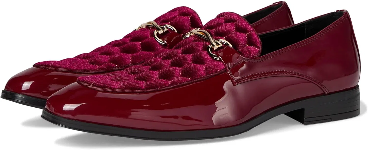 Лоферы Stacy Adams Sprague Moc Toe Slip-On, бордовый
