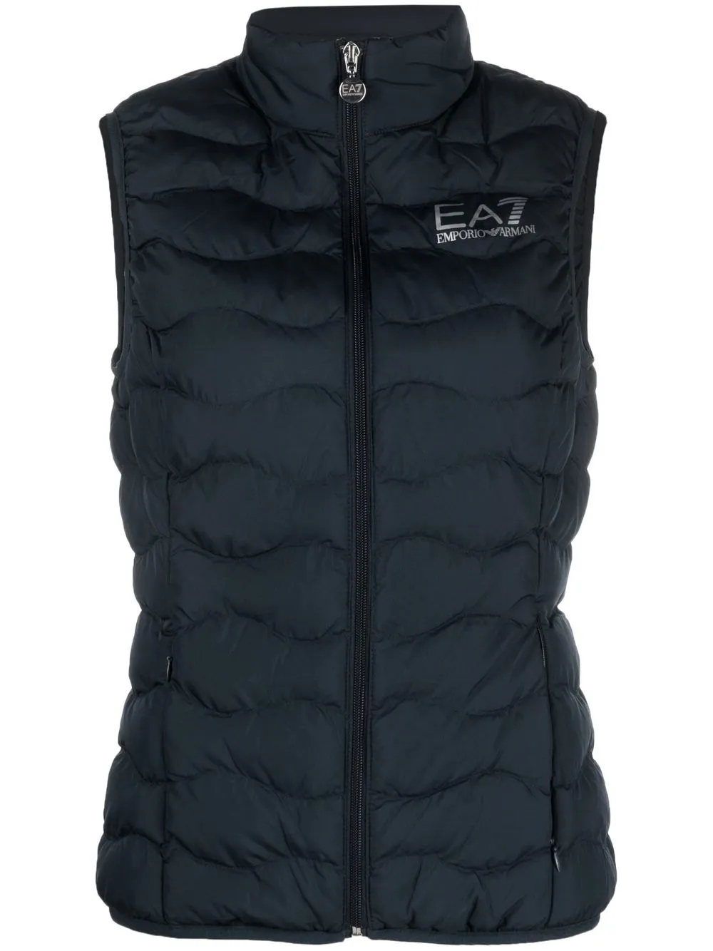 

Дутый жилет Core Ea7 Emporio Armani, синий