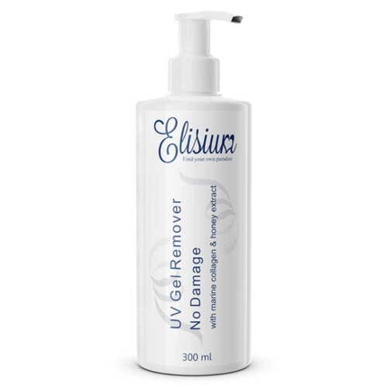 

Средство для снятия УФ-геля No Damage Hybrid Nail Polish Remover 300 мл Elisium
