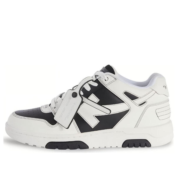 

Кроссовки out of office ooo low tops 'black white' Off-White, черный