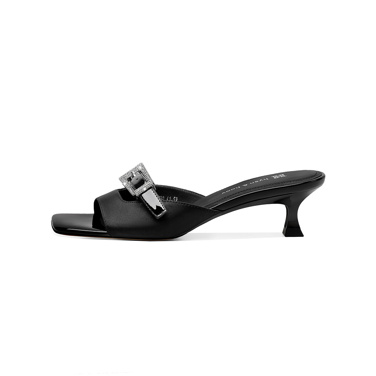 

Шлепанцы женские Hoov, цвет Hepburn Black