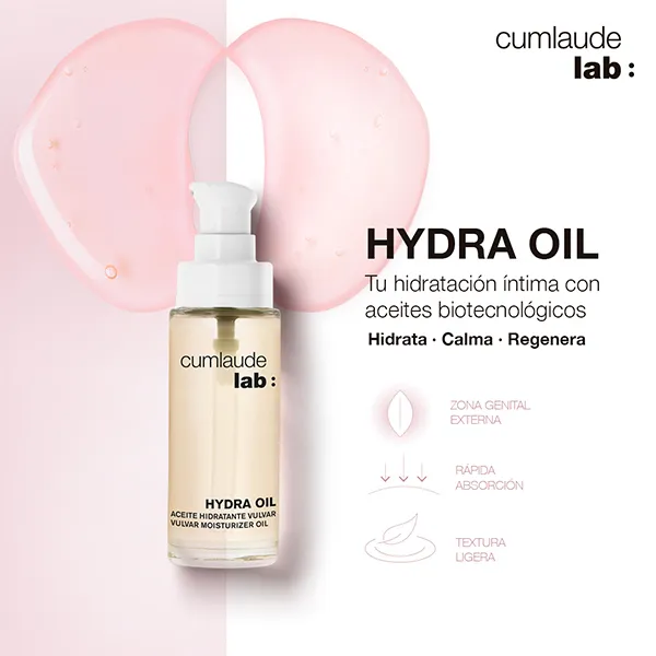 Увлажняющее масло для интимной гигиены Hydra Oil Cumlaude Lab — фото 3