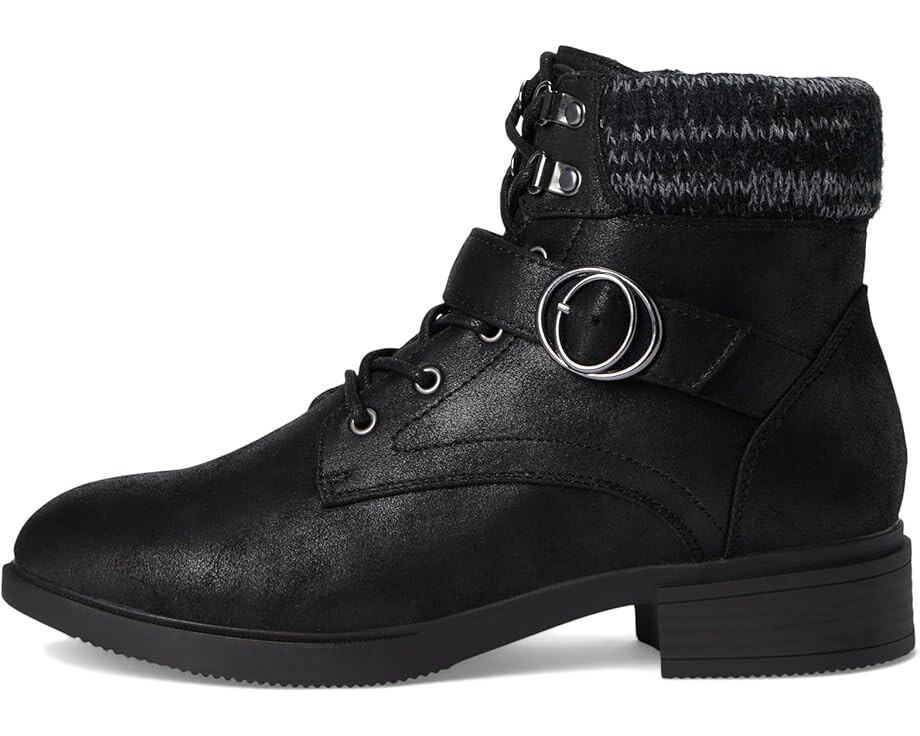 Ботинки женские SKECHERS Tenley из веганской кожи высокие, черный — фото 4