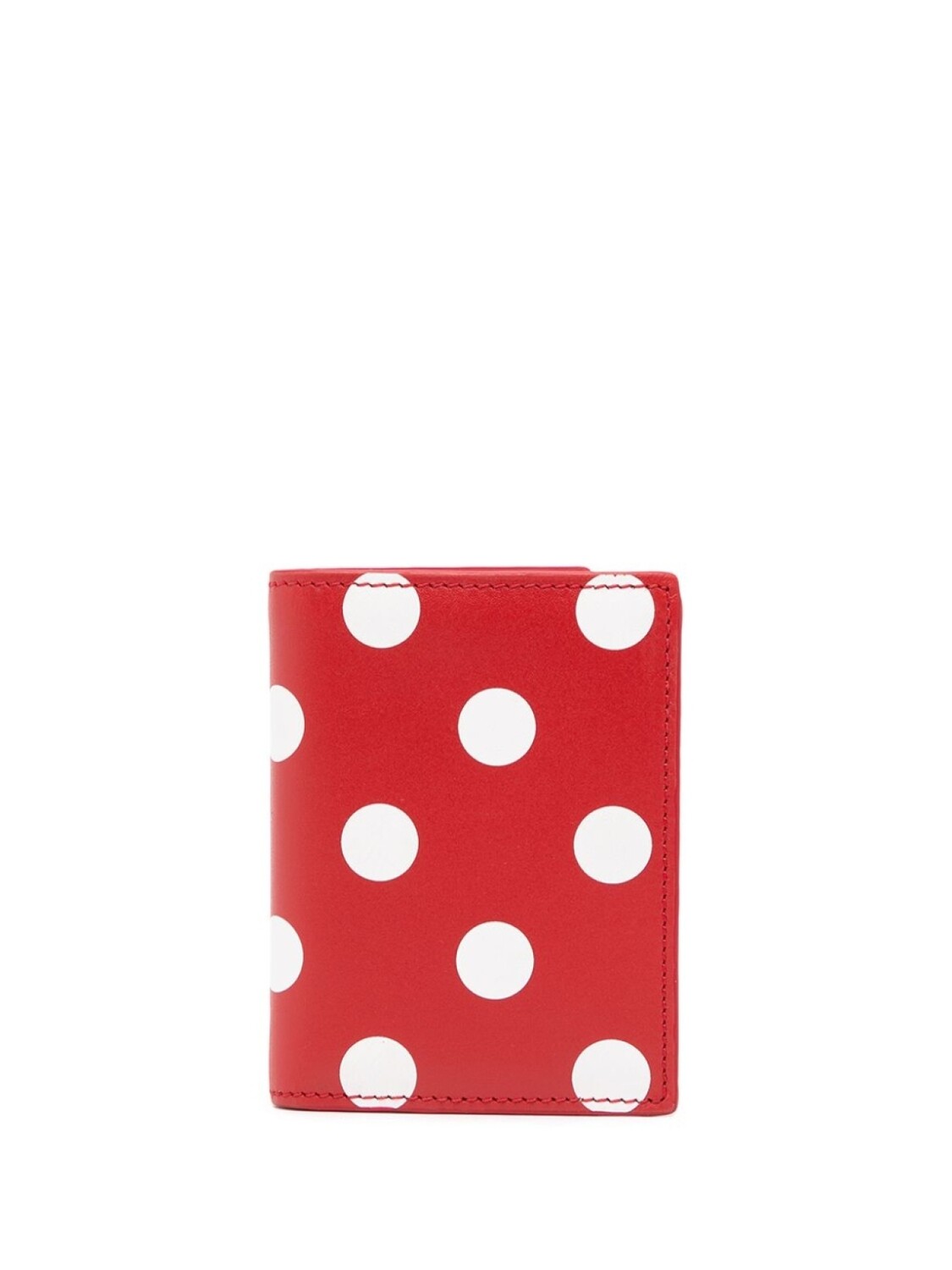 

Comme Des Garçons Wallet картхолдер в горох, красный