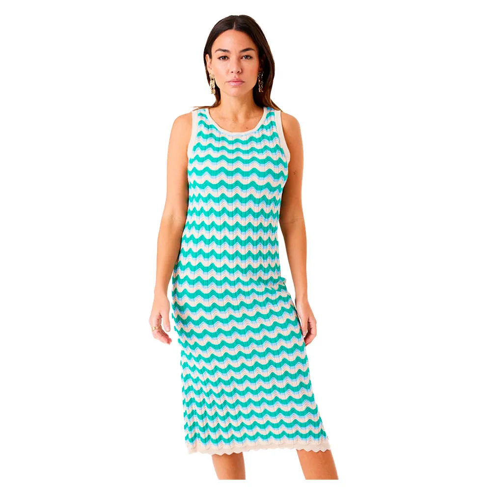 

Платье Garcia F50085 sleeveless midi, зеленый