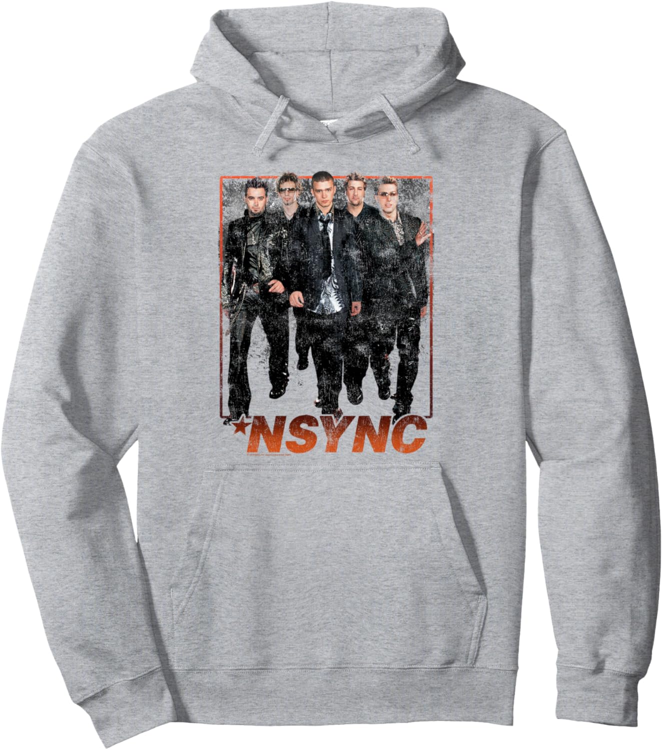 

Официальная толстовка NSYNC Tell Me, серая, Серый, Официальная толстовка NSYNC Tell Me, серая