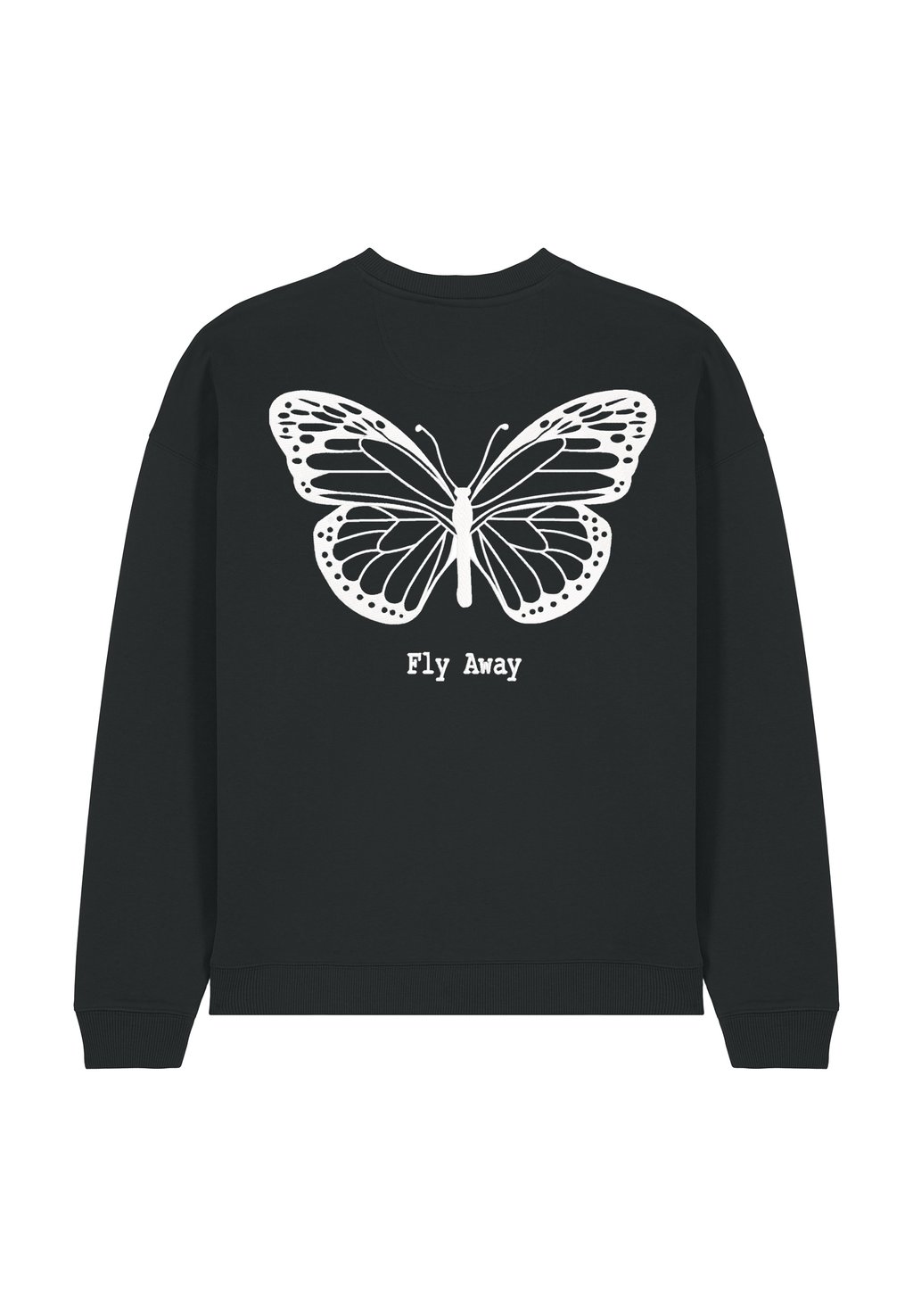 

Толстовка FLY AWAY BACK EMBROIDERY UNISEX Mira Paris, черный