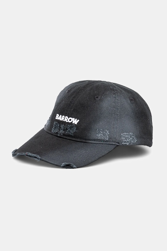 

Хлопковая кепка с козырьком Barrow, черный