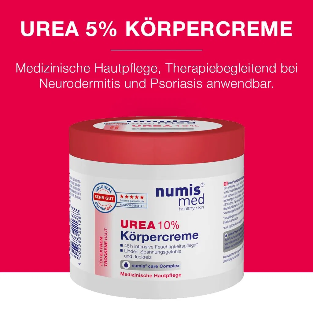 Крем для тела с мочевиной 10% numis med, 6 x 400 мл Numis Med — фото 3