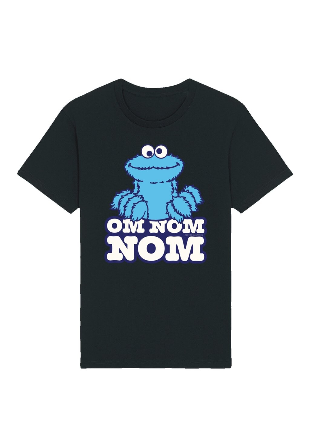

Футболка с принтом COOKIE MONSTER F4NT4STIC, черный