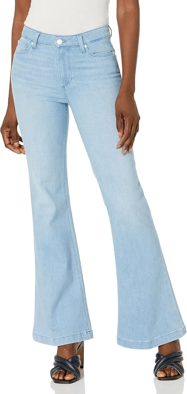 

PAIGE Женские джинсы Genevieve Fog Luxe Coating