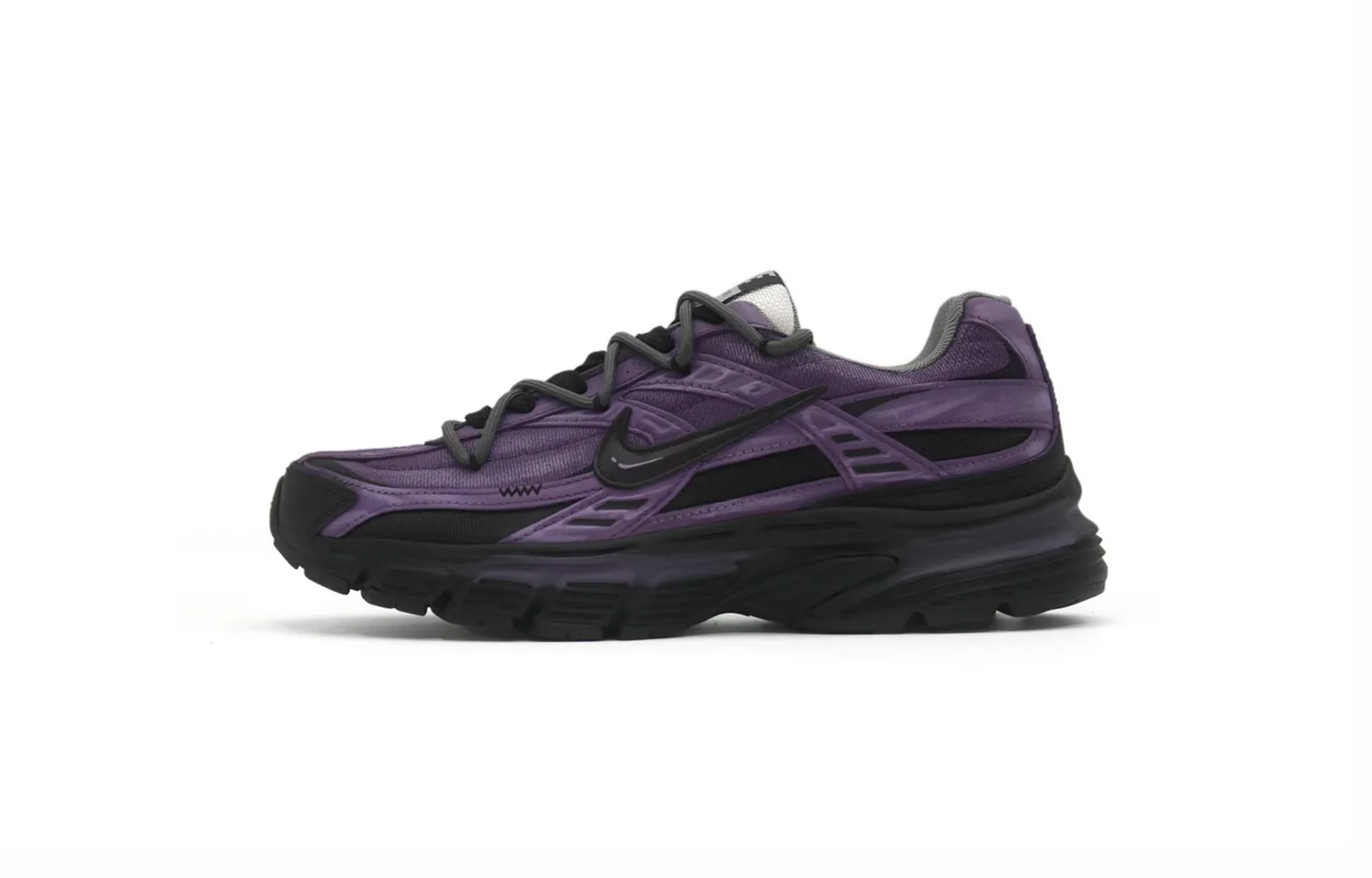 Initiator Cushioning Abrasion Resistant Height Increasing Low top Casual City Commuting Running Shoes Unisex Nike, темно-фиолетовый