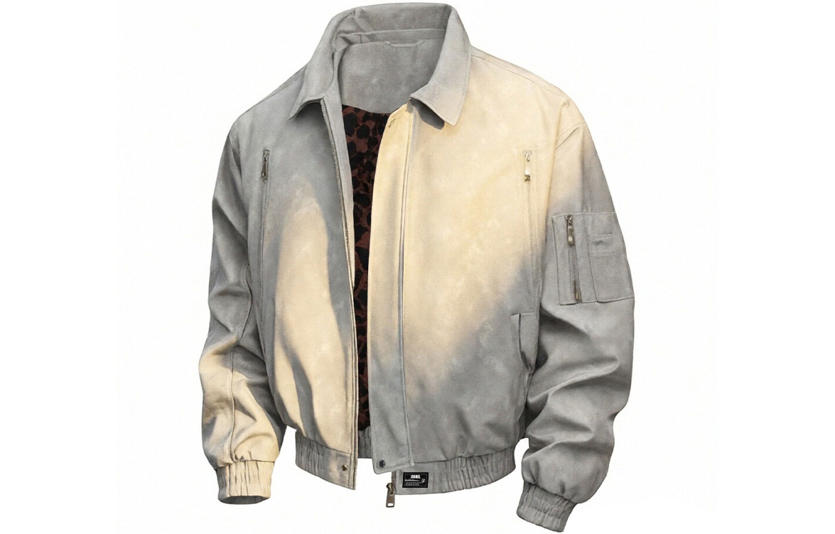 

Куртка Unisex Lapel Moderate ZIAREL, хаки