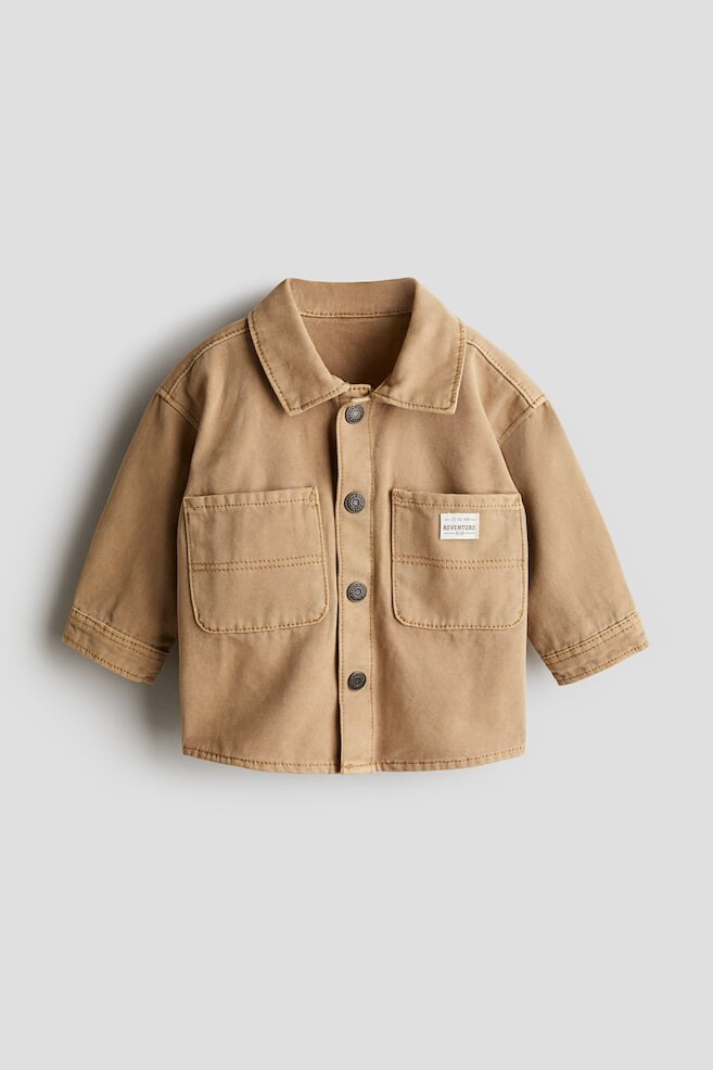 

Рубашка H&M, бежевый