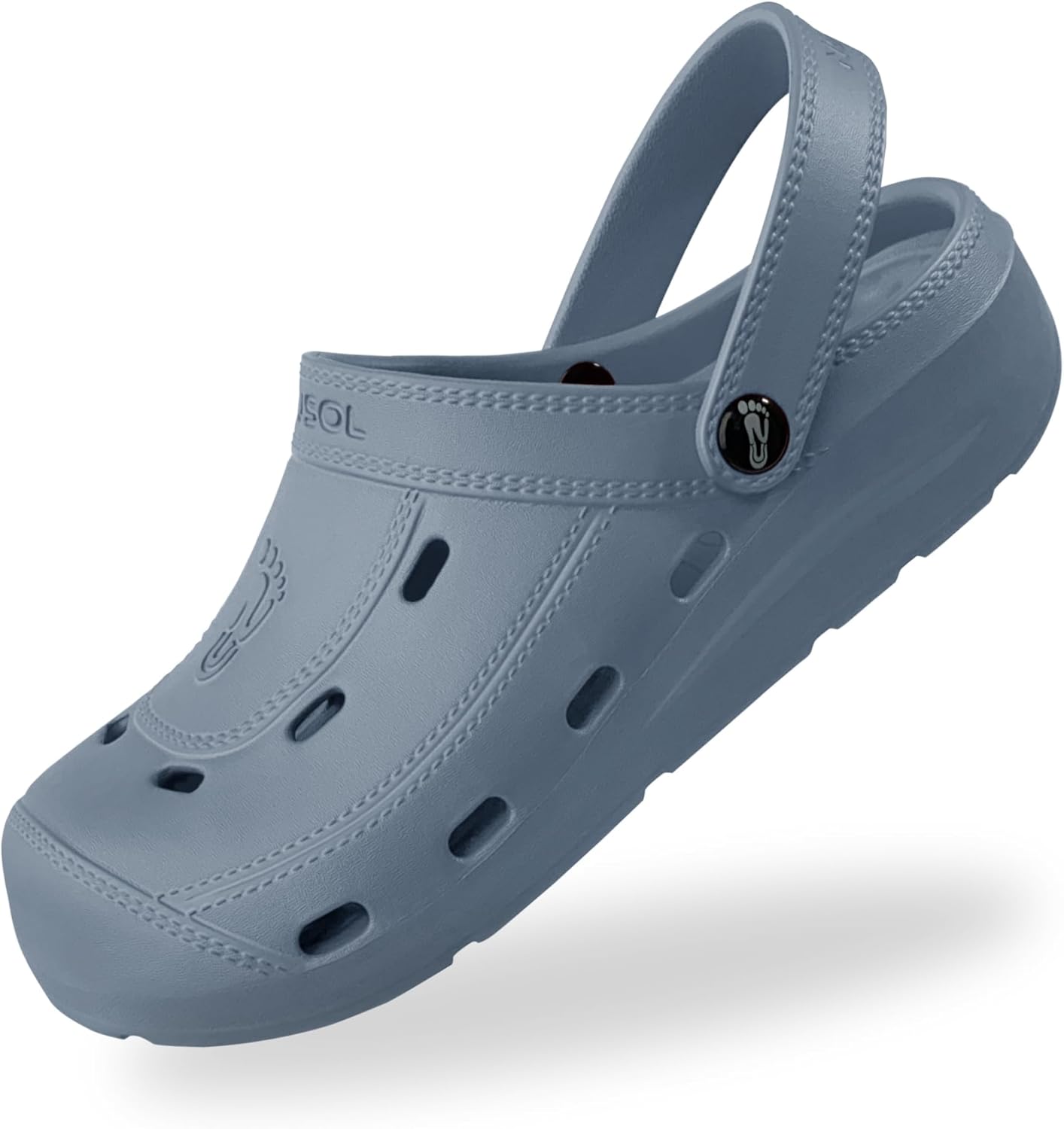 

Унисекс сабо NUUSOL McCall, легкая обувь из пены EVASOL, серый