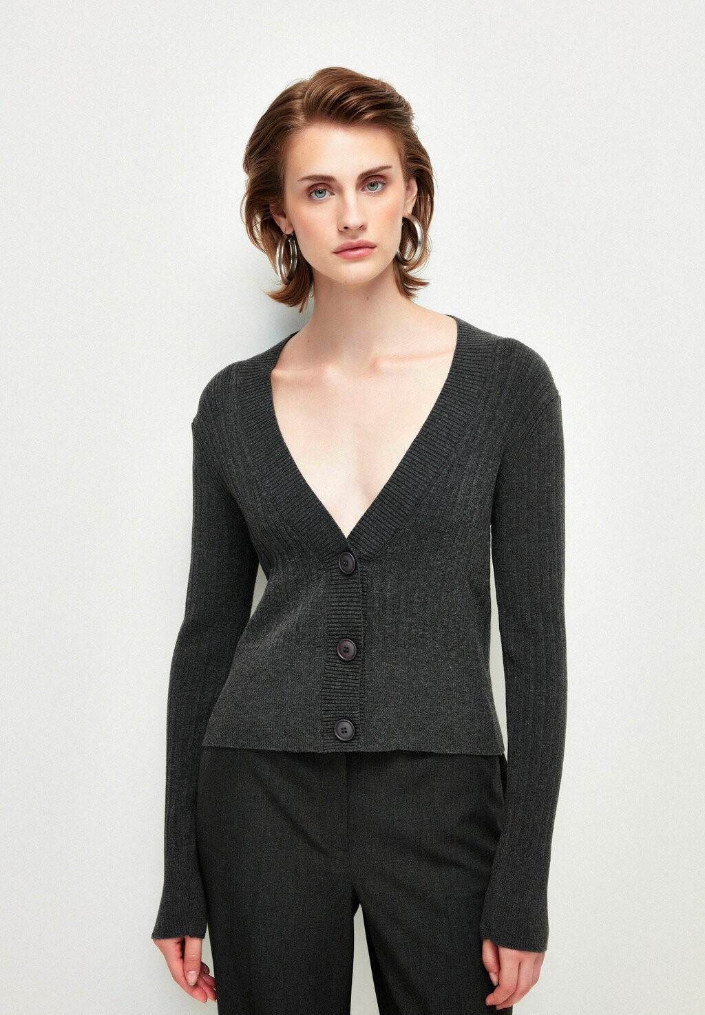 

Кардиган BUTTONED FRONT adL, цвет anthracite