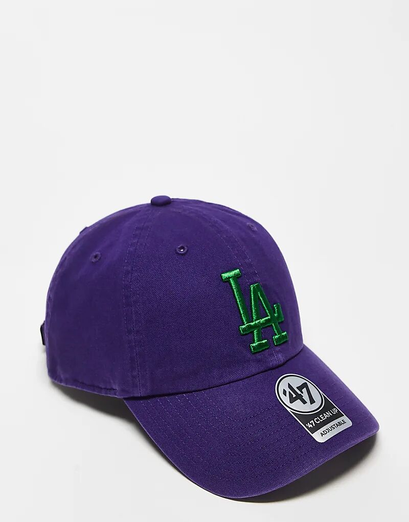 

Кепка с контрастным логотипом Los Angeles Dodgers темно-синего цвета 47 Brand