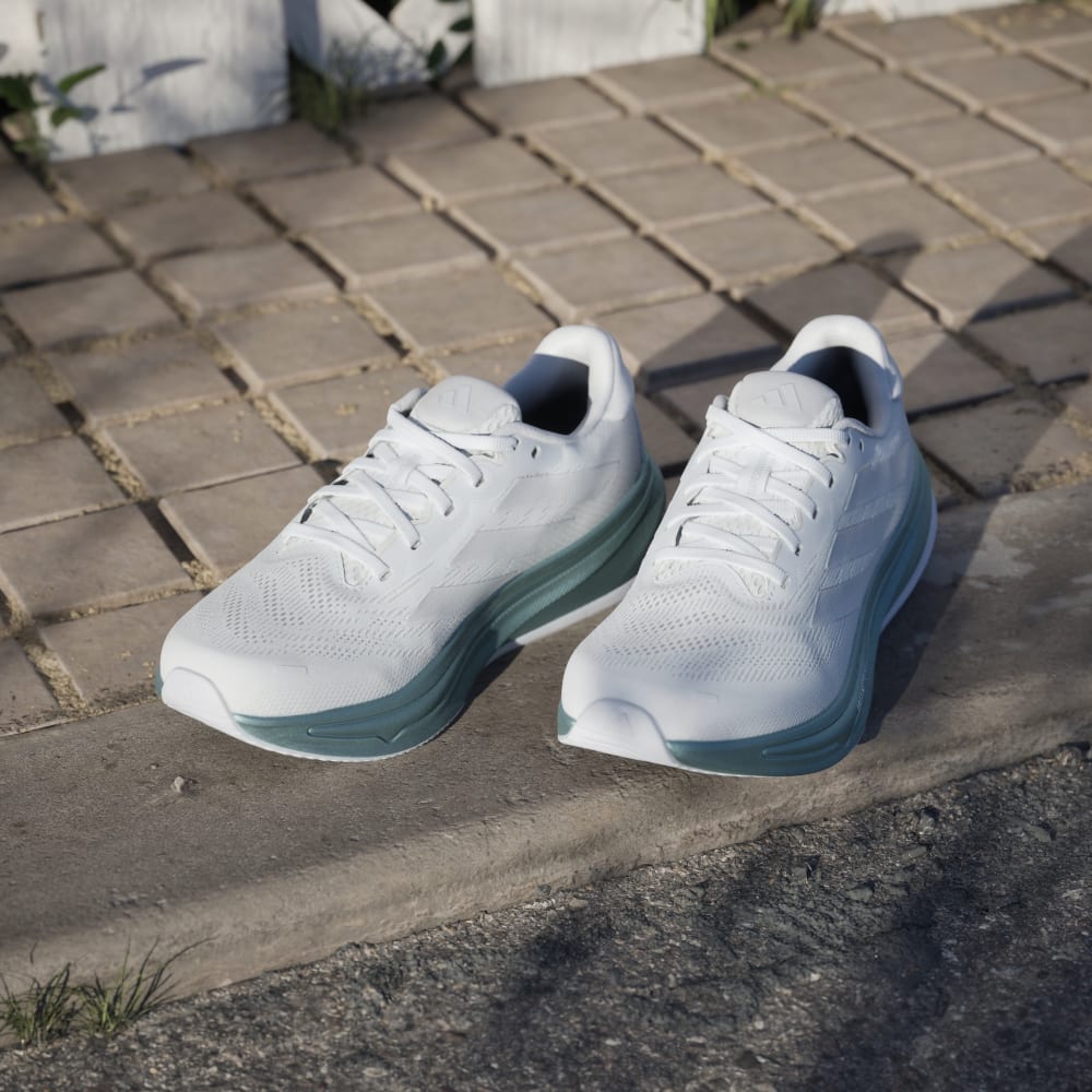 Кроссовки Adidas Supernova Rise 2 Running Shoes, цвет Cloud White/Zero Metalic/Magic Grey Met — фото 4